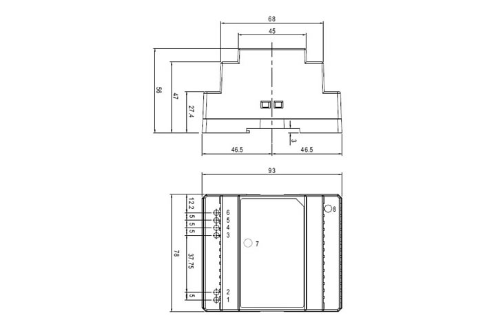 Zasilacz 24 VDC 2,5A-60W DR-60-24