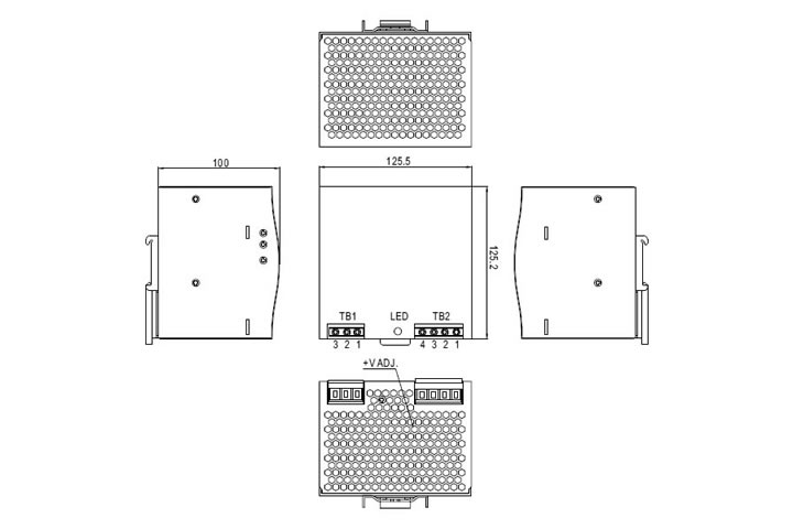 Zasilacz 24 VDC 10,0A-240W DRP-240-24