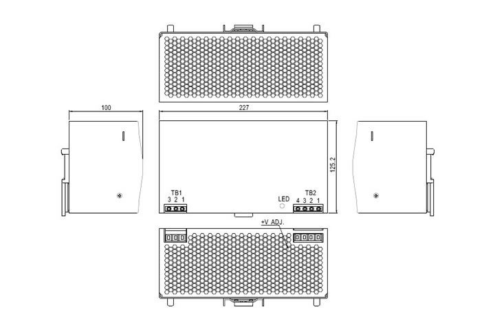 Zasilacz 24 VDC 20,0A-480W DRP-480-24